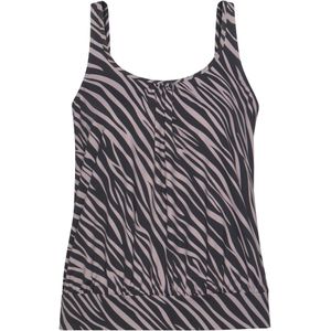 LASCANA Tankinitop  mauve / zwart