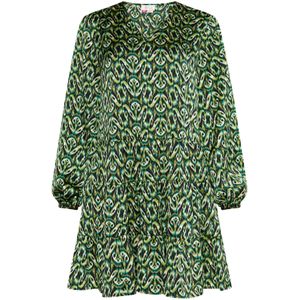 IZIA Zomerjurk 'Gaya'  groen / gemengde kleuren