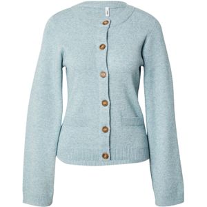 ONLY Gebreid vest 'ONLIBI ELLA'  aqua