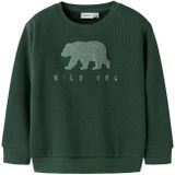 Sweatshirt - Regular Fit - Zacht - Lange Mouwen - Ronde Hals - 3D-borduring