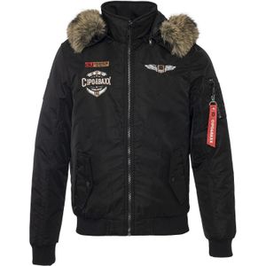 CIPO & BAXX Winterjas 'CM229 '  zwart