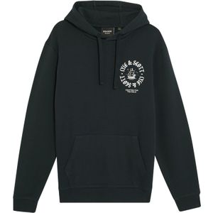 Lyle & Scott Sweatshirt 'Ship Insignia'  navy / wit