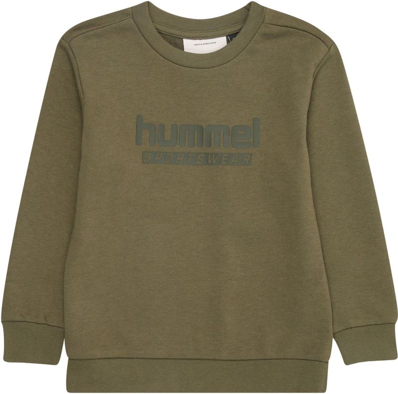 Hummel - Sportief Sweatshirt - Olijfgroen - Lange Mouw