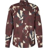 JOOP! Overhemd 'Matty '  beige / bordeaux