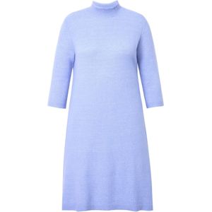 Ulla Popken Gebreide jurk  lichtblauw