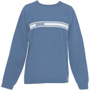 VIVID Sweatshirt  saffier / wit