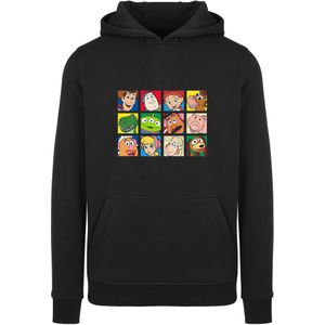 F4NT4STIC Sweatshirt 'Disney Toy Story Spielzeuge'  geel / lichtgroen / rood / zwart