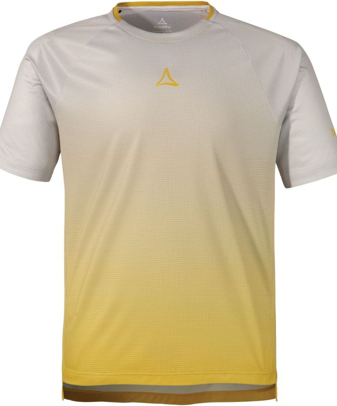Schöffel - Bike Shirt Style Koitere MNS - Functioneel Shirt - Geel - Korte Mouwen