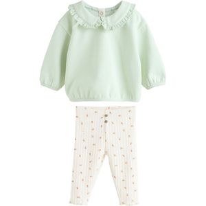 Next Set  lichtbeige / cyaan blauw / mintgroen / pitaja roze