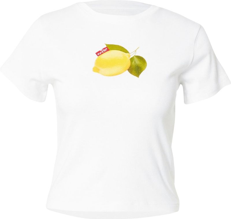 Levi's - A8798-0073 - T-shirt - Wit - Grafisch Essentieel Sportief