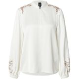 Marc Cain Blouse  bruin / offwhite