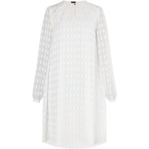 DreiMaster Klassik Jurk  wolwit