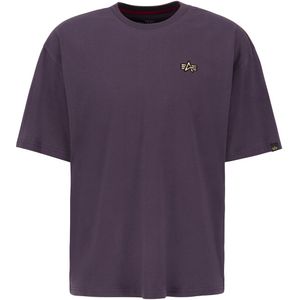 T-shirt - Plum - 100% Katoen - Korte Mouwen