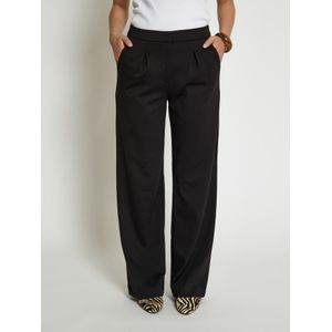 DESIRES Bandplooibroek 'Kyra'  zwart