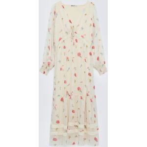 BIG STAR Jurk  wolwit