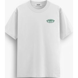 Koyumi Shirt 'Backspin'  jade groen / wit