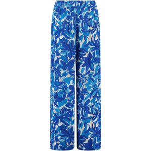 Shiwi Broek 'Tobago'  beige / blauw / navy / wit