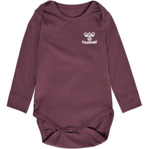 Hummel - Rompertje - Donkerlila/Wit