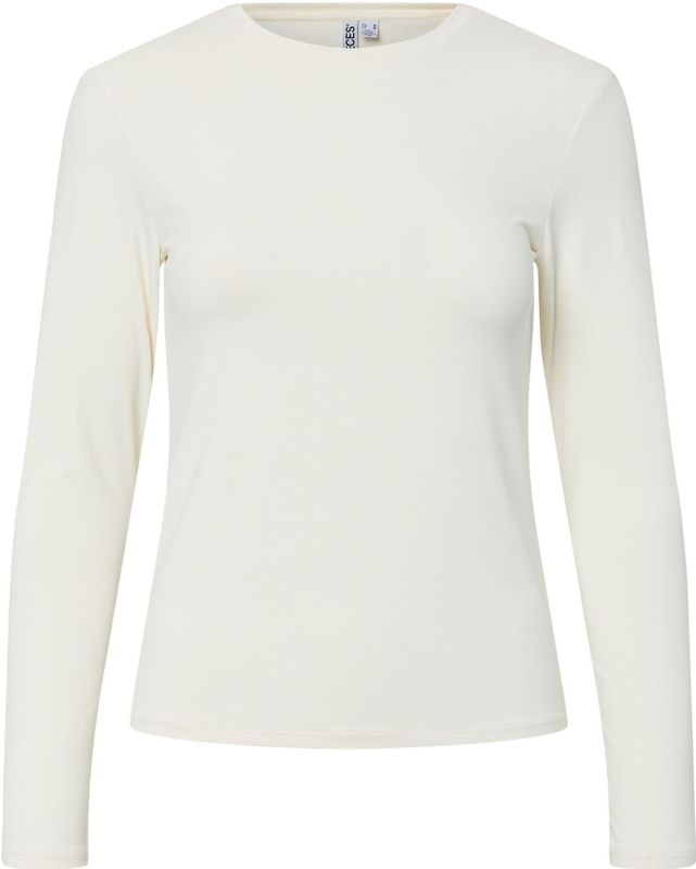 PIECES - PCFylla - Shirt - Natuurwit - Lange Mouw