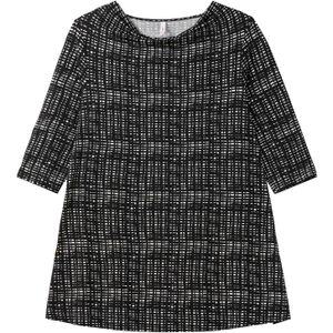 SHEEGO Tuniek  zwart / wit