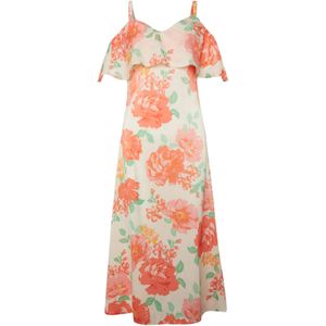 Dorothy Perkins Tall Zomerjurk  groen / oranje / koraal