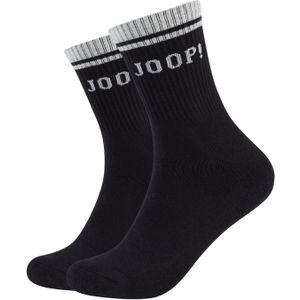 Enkelsokken - Wit/grijs - Ondoorzichtig - Ademend - Ribband