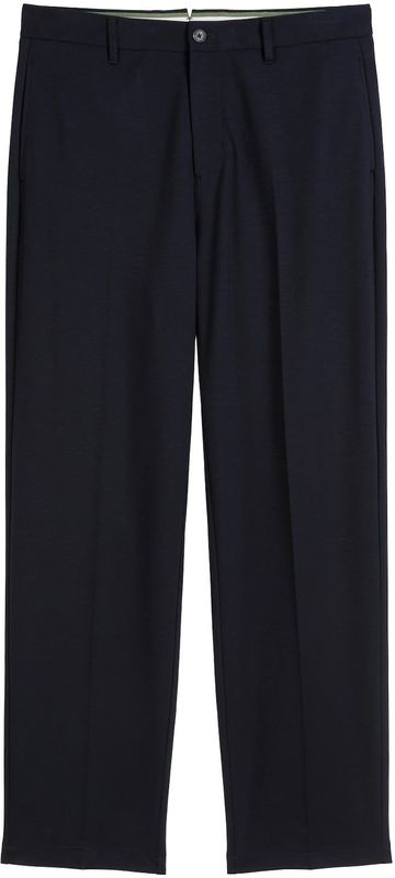 Wide leg chino van viscosemix, model 'MOSSBO' - Marc O'Polo × DFB Travel Collection