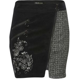 KOROSHI Rok  grijs / zwart