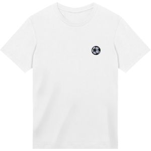 F4NT4STIC Shirt 'Soccer'  grijs / zwart / wit