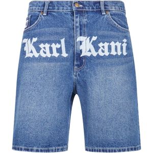 Karl Kani Jeans  blauw / wit