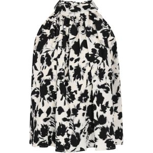 faina Top 'Fashion Look'  crème / zwart