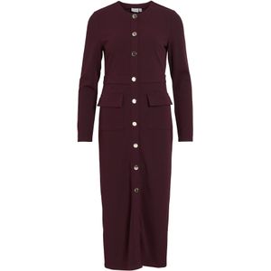 VILA Jurk 'VIClara'  wijnrood