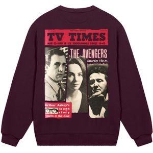 F4NT4STIC Sweatshirt  roestbruin / rood / zwart