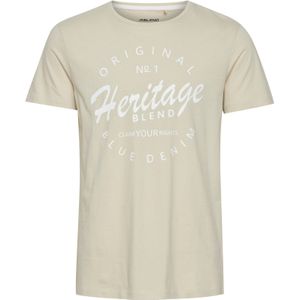 BLEND Shirt 'Abraham'  crème / wit