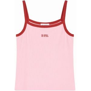 OH APRIL Top 'Anara'  lichtroze / knalrood