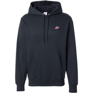Nike - Hoodie Club Small Logo - Zwart - Heren
