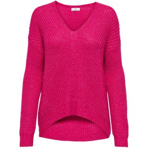 JDY - JDYNEW MEGAN - Trui - Fuchsia - Gebreid