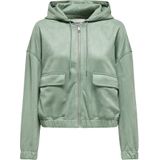 Onlkenzie - Stina - Jas - Capuchon - Lange Mouwen - Ritssluiting