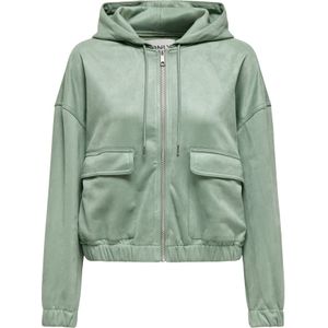 Onlkenzie - Stina - Jas - Capuchon - Lange Mouwen - Ritssluiting