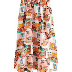 Next Rok  turquoise / oranje / zwart / wit