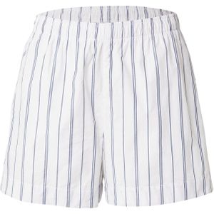 Abercrombie & Fitch Broek  marine / wit