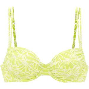 Look - Bikinitop - Lime - Recycling-Polyester - Met Sluiting Achter