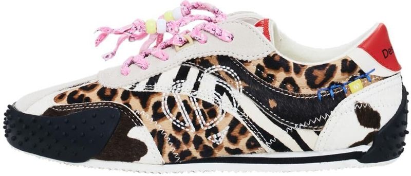 Sneakers - Multicolor - Dierenprint - Patchwork
