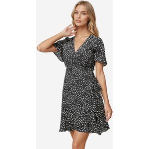 Hiccup Jurk  zwart / wit