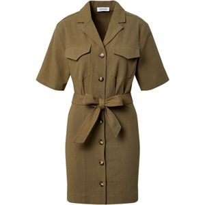 EDITED Blousejurk 'Heaven'  olijfgroen