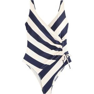 Next Badpak  navy / wit