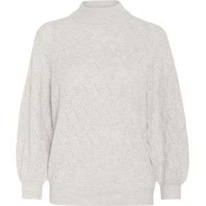 Kaffe Trui 'Rita'  lichtgrijs