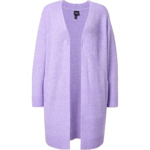 Ulla Popken Gebreid vest  lavendel