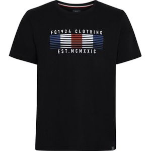 FQ1924 Shirt 'Notan'  navy / bordeaux / zwart / wit