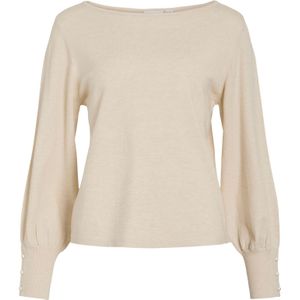 VILA Trui 'VIAMANDA'  crème